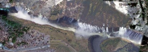 Las cataratas Victoria en Turismo Google