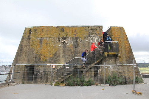 Torre antiaérea del Keroman III en Lorient