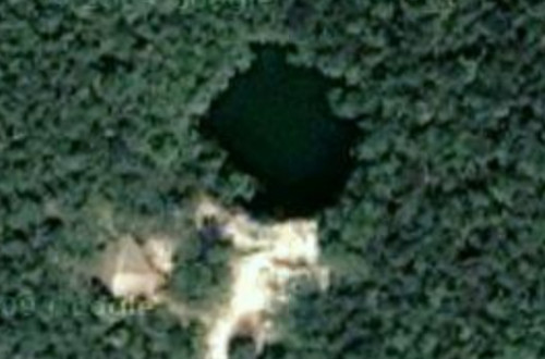 El Cenote sagrado de Chich�n Itz� en los mapas de Turismo Google